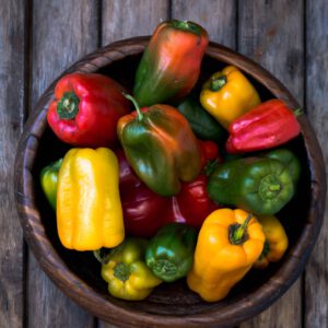 Pimientos de colores
